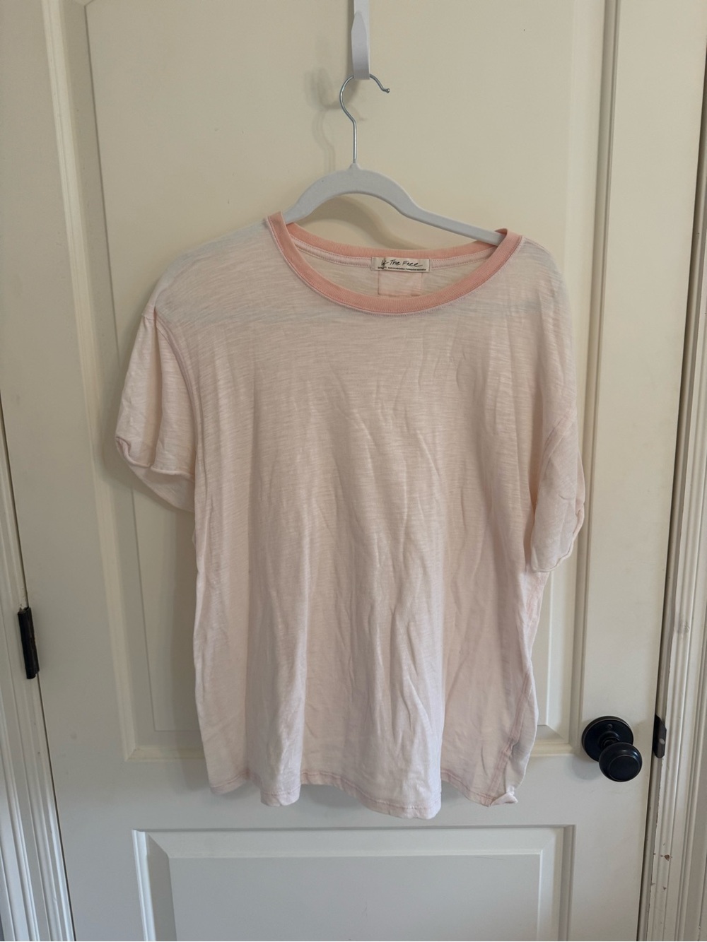We the Free Light Pink Tee